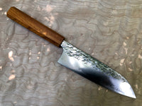 Yu Kurosaki Raijin Cobalt Special Steel Hammered Santoku Knife 165mm