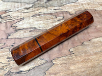 Custom Japanese Knife handle (wa handle) - Campeche Burl