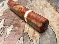 Custom Japanese Knife handle (Wa handle) - Curly Mango