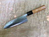Custom Masutani VG1 Tsuchime Santoku 180mm - Curly cherry and wenge