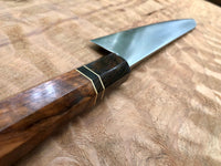 Tsunehisa Ginsan 3 Migaki - Custom Gyuto 240mm (10”) with Hormigo and African Blackwood