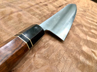Tsunehisa Ginsan 3 Migaki - Custom Gyuto 240mm (10”) with Hormigo and African Blackwood