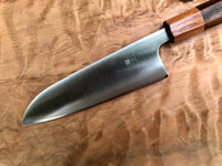 Tsunehisa Ginsan 3 Migaki - Custom Santoku 165mm with Rosewood