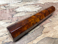 Custom Japanese Knife handle (wa handle) - Campeche Burl