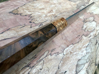 Tsunehisa Ginsan 3 Migaki - Custom Gyuto 210 (8”) with Turkish Walnut and Mango Burl