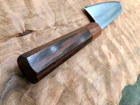Tsunehisa Ginsan 3 Migaki - Custom Santoku 165mm with Rosewood