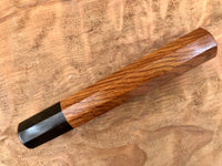 Custom Japanese Knife handle (wa handle) - Figured Rosewood