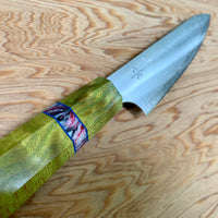 Custom Kobayashi SG2 Petty 150mm - Quilted maple