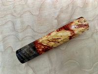 Custom Japanese Knife handle (wa handle) - Petty : dyed yellow cedar