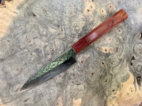 Custom Kurosaki Senko (SG2/R2) 120mm petty/utility- Eastern Red Cedar