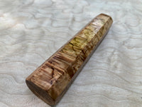 Custom Japanese Knife Handle (Wa Handle) - Mono Masur Birch