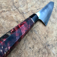 Custom Yu Kurosaki HAP40 210mm (8”) Gyuto Chef Knife - Dyed Box Elder