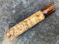 Custom Japanese Wa Handle - Curly Myrtle