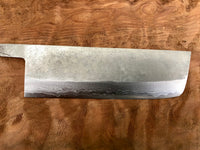 Masutani Hand Forged VG1 Nishiiji Damascus Nakiri 180mm - Blade only