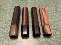 Hanoi Made Japanese Knife handle (wa handle) - Striped Ebony and Horn