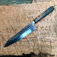 Custom Yu Kurosaki Raijin Gyuto 210 - Quilted Maple