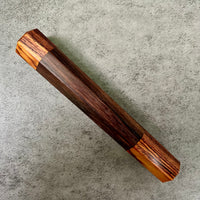 Custom Japanese Knife handle (wa handle) for 165-210mm - East India Rosewood and Cocobolo