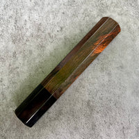 Hanoi Made Custom Japanese Knife handle (wa handle) for 240 : Rosewood and horn