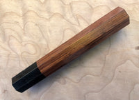 Custom Japanese Knife handle (wa handle) for 165-210 - Honduran Rosewood and Buffalo horn