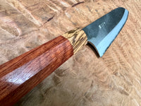 Custom Gihei Aogami 2 Gyuto 210mm - Curly Bubinga and Zebrawood