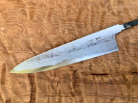 Yoshikazu Tanaka W1 Shirogami Damascus 240 Gyuto - Blade Only