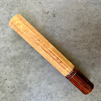 Custom Japanese Knife handle (wa handle) for 240mm - Mango and cocobolo