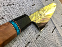 Custom Yu Kurosaki Raijin Gyuto 210 - Thuya burl and carbon fiber