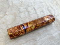 Custom Japanese Knife Handle (Wa Handle) - Dyed Canadian Yellow Cedar