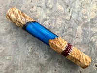 Custom Japanese Knife handle (wa handle) for 240mm - Box elder hybrid
