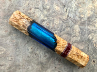 Custom Japanese Knife handle (wa handle) for 240mm - Box elder hybrid