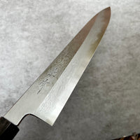 Custom Kagekiyo Yoshikazu Tanaka B1 Damascus 240 Gyuto - Desert Ironwood and horn