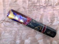 Custom Japanese Knife Handle - Mesquite burl hybrid