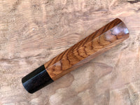 Custom Japanese Knife handle (wa handle) - Figured Rosewood