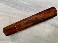 Custom Japanese Knife handle (wa handle) - Curly Siamese Rosewood