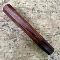Custom Japanese Knife handle (wa handle) for 210mm - Yucatán rosewood and Katalox