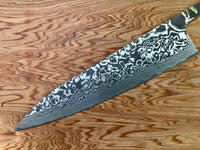 Takeshi Saji R2/SG2 Damascus 210 Gyuto - blade only