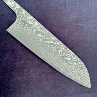 Yoshimi Kato SG2 Damascus Santoku 165 mm - Blade Only