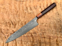 Custom Masakage Kumo Damascus VG10 Gyuto 210mm - Double Rosewood