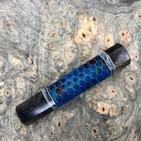 Custom Japanese Knife Handle - Hybrid Honeycomb