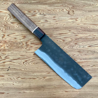 Shiro Kamo AS Kurouchi TALL Nakiri 165mm