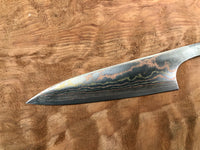Takeshi Saji Rainbow Ao 2 Damascus 150mm petty - blade only