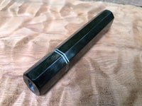 Custom Japanese Knife Handle (Wa Handle) - Gabon Ebony and Horn