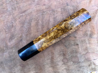 Custom Japanese Knife handle (wa handle) - Amboyna burl