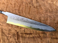 Yoshikazu Tanaka W1 Shirogami Damascus 240 Gyuto - Blade Only