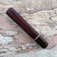 Custom Japanese Knife Handle - Rosewood and Wenge