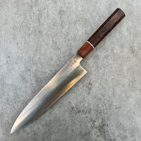 Custom Sukenari SG2 240mm Gyuto with East Indies Rosewood