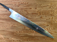 Takeshi Saji Rainbow Ao 2 Damascus Sujihiki 270 - blade only
