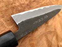 Shiro Kamo AS Kurouchi Tsuchime Chef petty/ utility 150mm