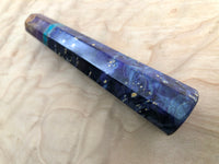 Custom Japanese Knife handle (wa handle) - Dyed Box Elder