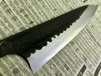 Yamamoto Asai AS KU Damascus Petty 150mm - Iron clad : blade only
